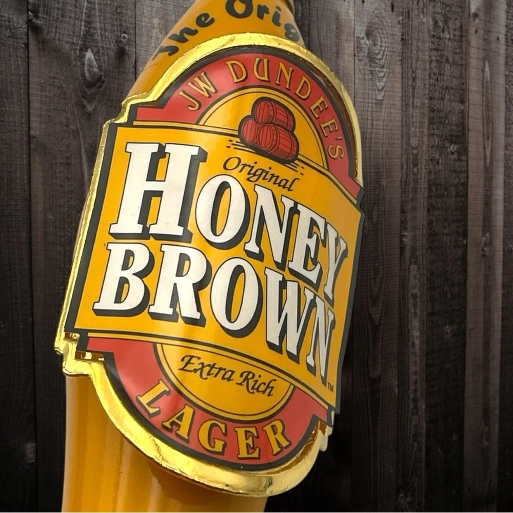 Honey Brown Lager Beer Tap Handle NIB!